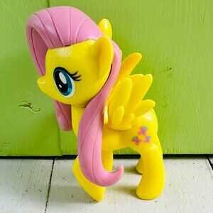 My Little Pony Fluttershy Rainbow Action Figure Toy Yellow Pegasus Pony
